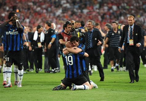All the Inter players who took to the pitch during the 2010 Triplete .